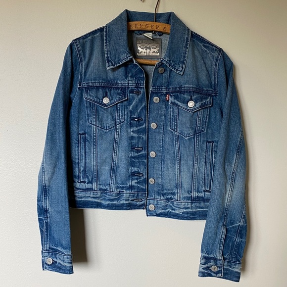 Levi’s Denim Jean Jacket - Small - Picture 1 of 4